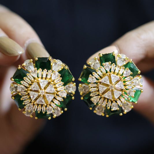 AD Emerald Earrings