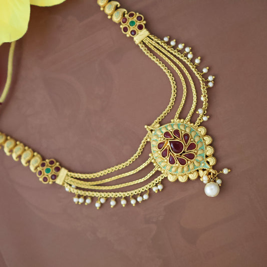 Antique necklace set