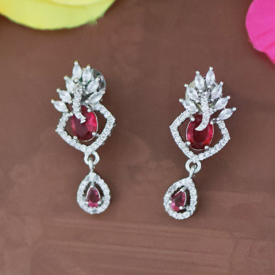 Ruby Stone necklace set