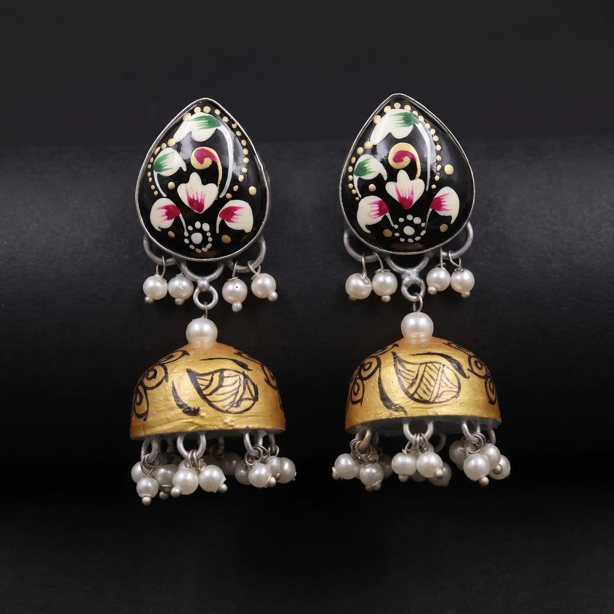 Floral Jhumka