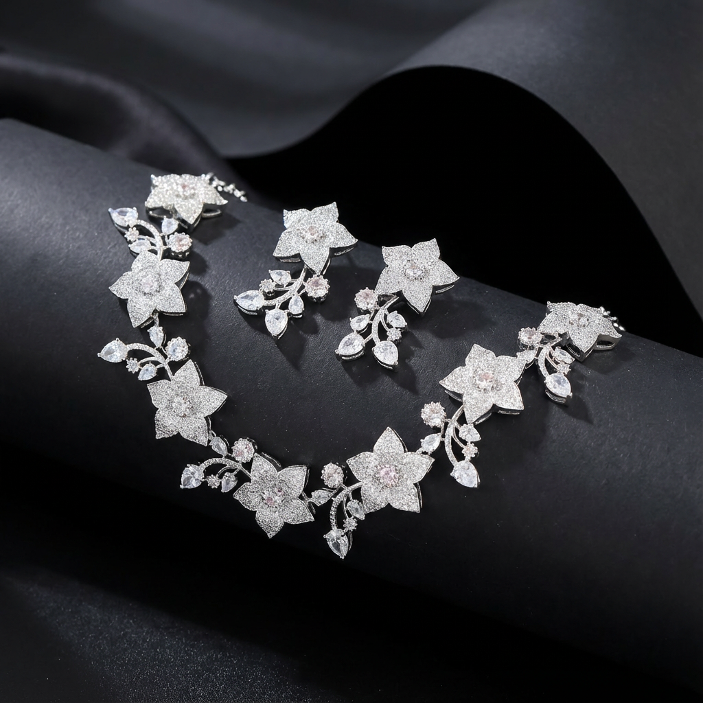 Starflower Symphony AD Necklace Set