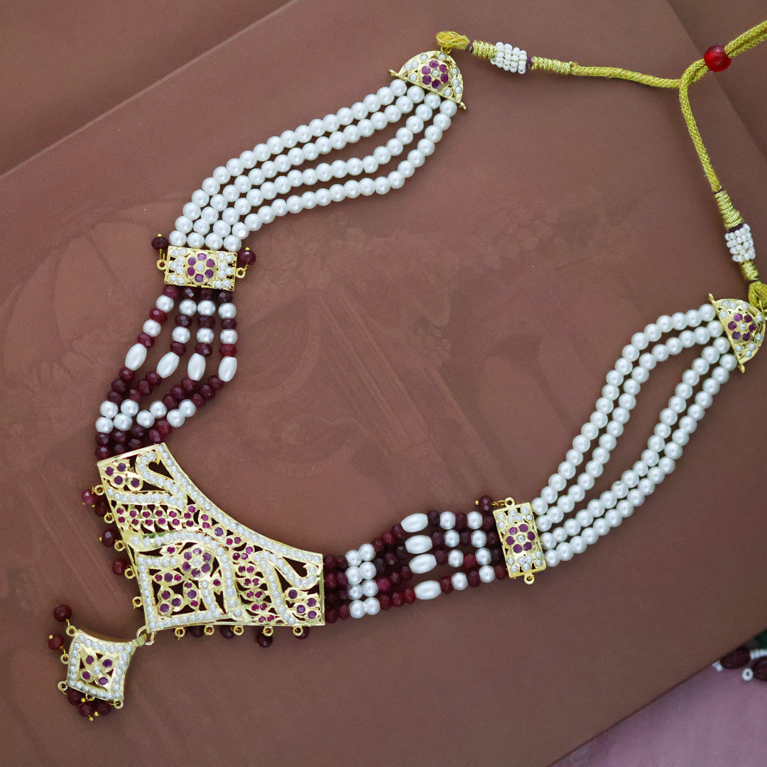 Royal Kundan Necklace Set