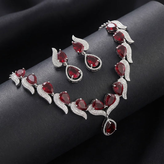 The Royal Ruby Wave Set