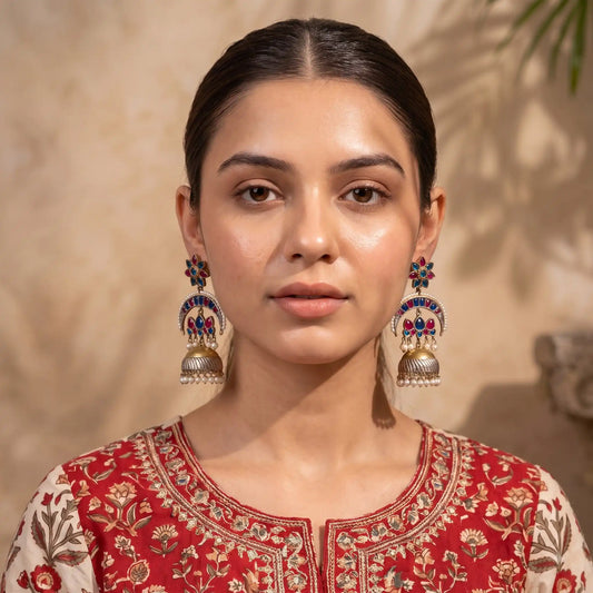 Crescent Jhumka