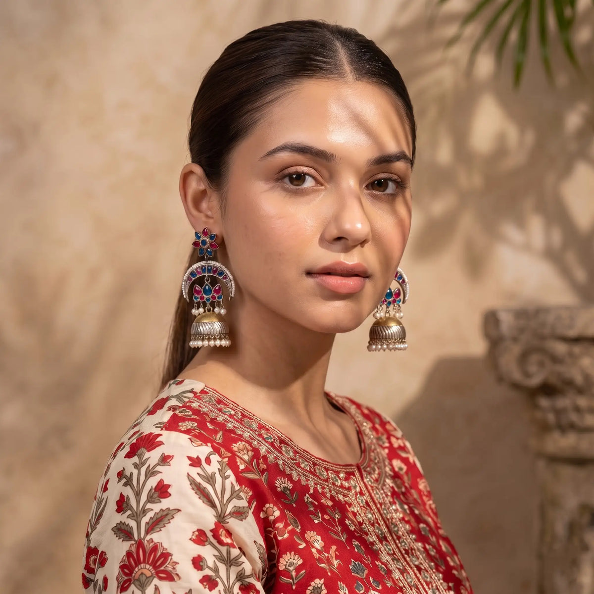 Crescent Jhumka