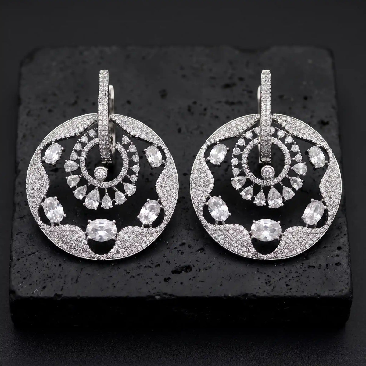 Luxe Medallion Danglers