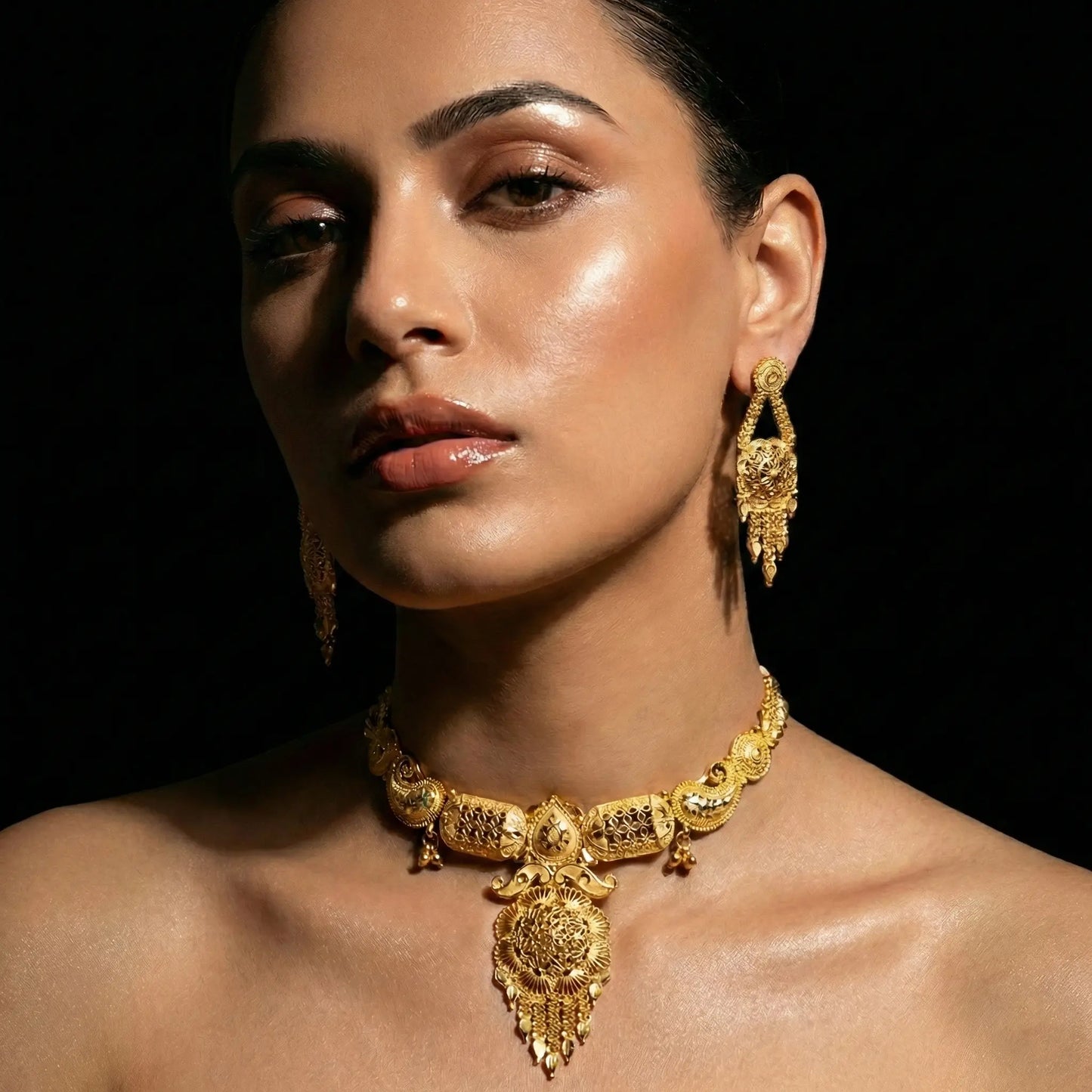 Manvi Swarnapriya Jewellery Set