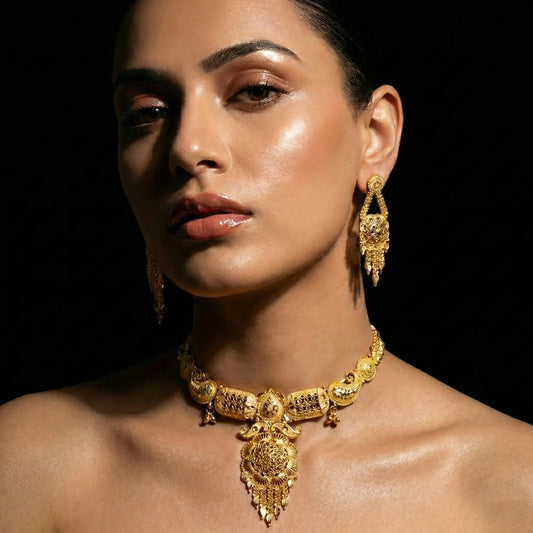 Manvi Swarnapriya Jewellery Set