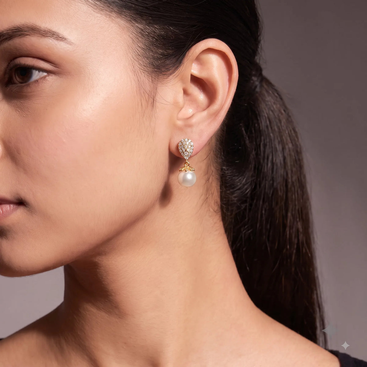 Pearl Dewdrop Earrings