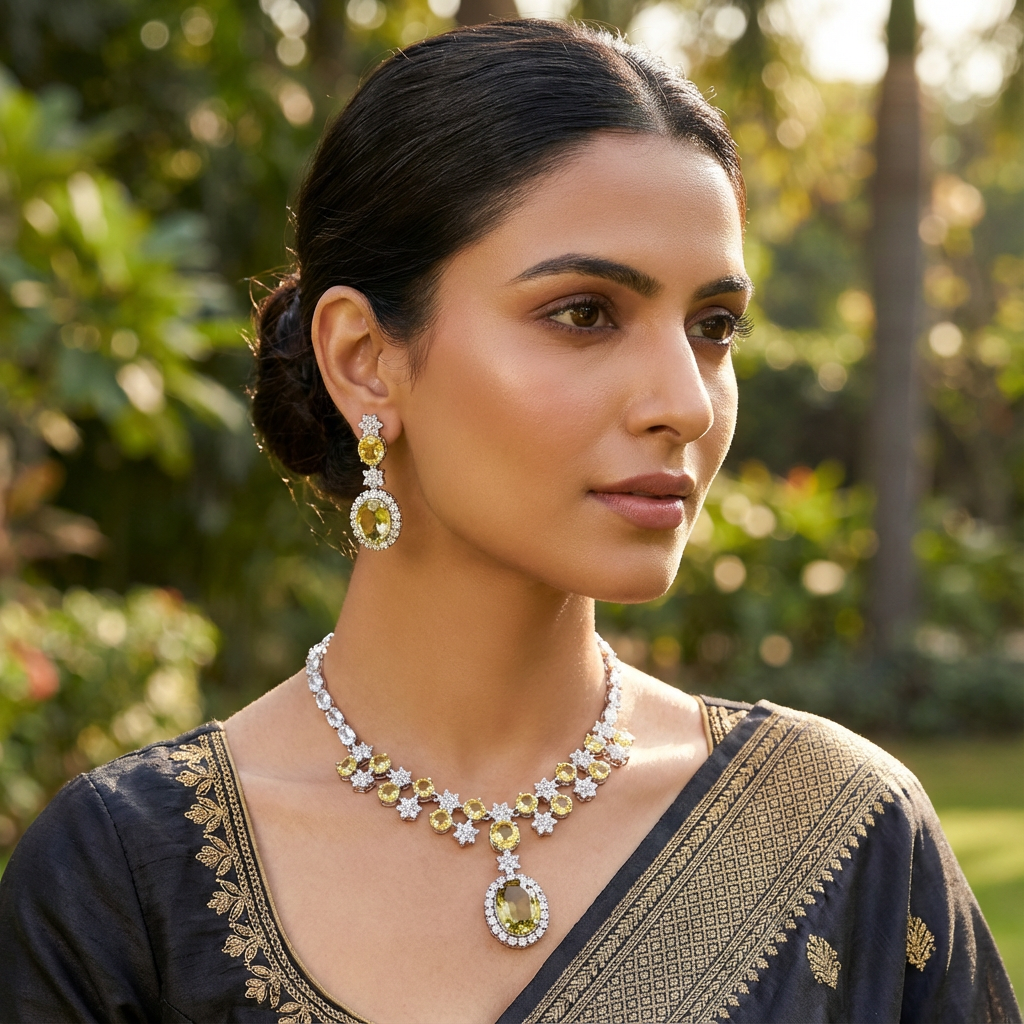 Sunshine Glow AD Necklace Set